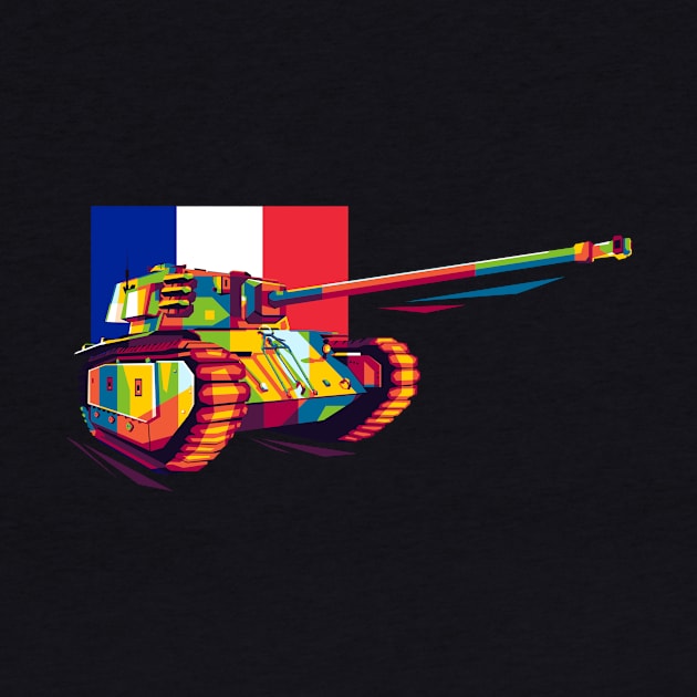 ARL 44 Tank by wpaprint